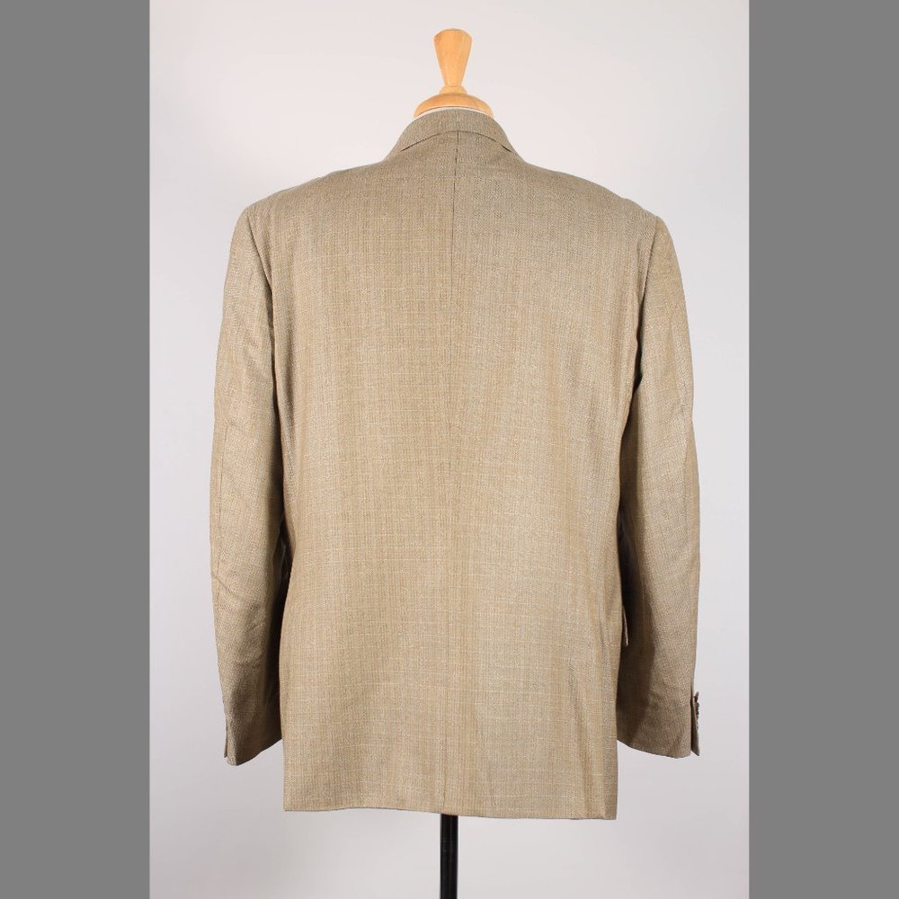 Joseph Abboud 44R Beige Sport Coat G639_4